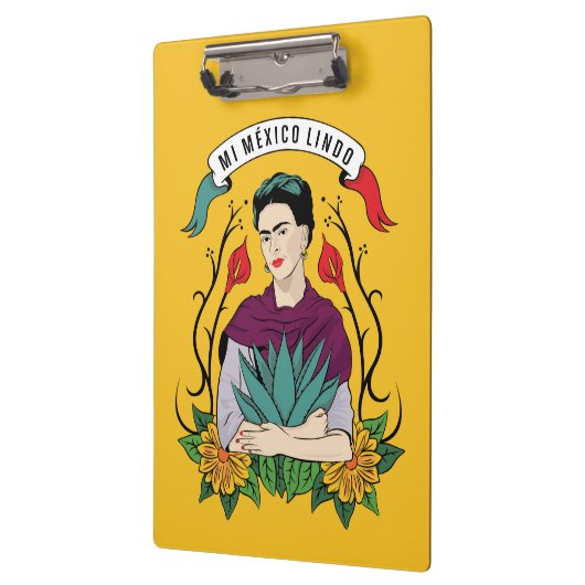 Frida Kahlo | Mi Mexico Lindo Klembord (Links)