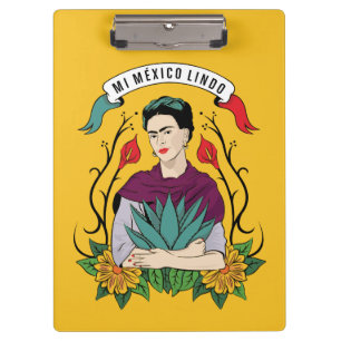Frida Kahlo Mi Mexico Lindo Klembord