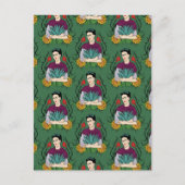 Frida Kahlo | Mi Mexico Lindo Pattern Briefkaart (Voorkant)