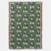 Frida Kahlo | Mi Mexico Lindo Pattern Deken (Voorkant Verticaal)