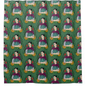 Frida Kahlo | Mi Mexico Lindo Pattern Douchegordijn (Voorkant)