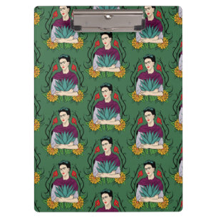 Frida Kahlo Mi Mexico Lindo Pattern Klembord