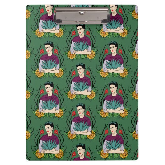 Frida Kahlo | Mi Mexico Lindo Pattern Klembord (Voorkant)