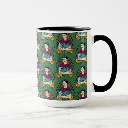 Frida Kahlo | Mi Mexico Lindo Pattern Mok (Rechts)