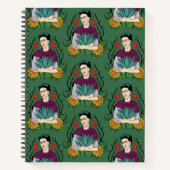Frida Kahlo | Mi Mexico Lindo Pattern Notitieboek (Voorkant)