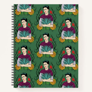 Frida Kahlo   Mi Mexico Lindo Pattern Notitieboek