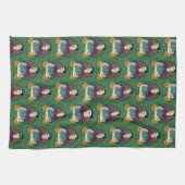 Frida Kahlo | Mi Mexico Lindo Pattern Theedoek (Horizontaal)