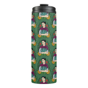 Frida Kahlo   Mi Mexico Lindo Pattern Thermosbeker
