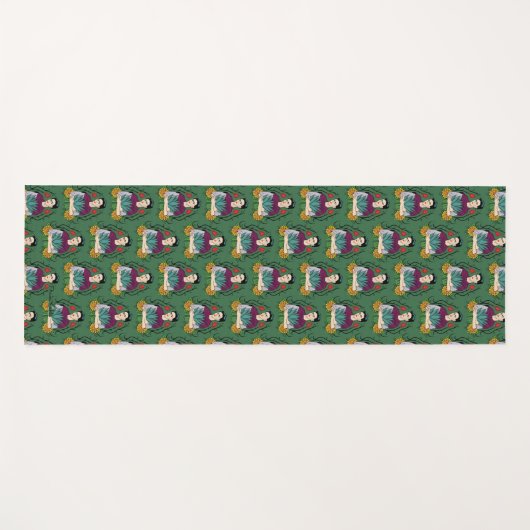 Frida Kahlo | Mi Mexico Lindo Pattern Yogamat (Voorkant (horizontaal))