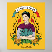 Frida Kahlo | Mi Mexico Lindo Poster (Voorkant)