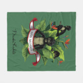 Frida Kahlo | Mis Monos Fleece Deken (Voorkant (Horizontaal))