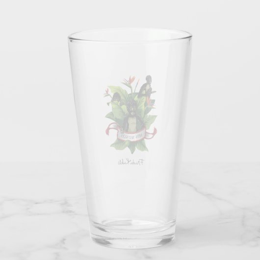 Frida Kahlo | Mis Monos Glas (Achterkant)