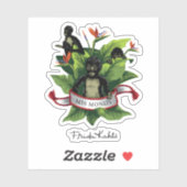 Frida Kahlo | Mis Monos Sticker (Vel)