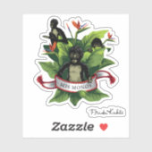 Frida Kahlo | Mis Monos Sticker (Vel)