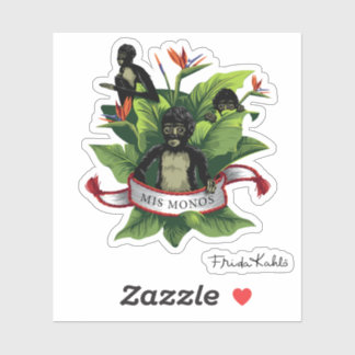 Frida Kahlo | Mis Monos Sticker