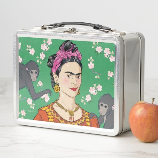 Frida Kahlo Monkey Graphic (In situ)