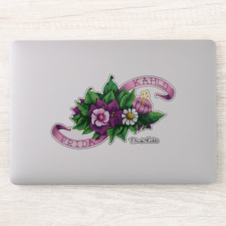 Frida Kahlo | Paarse Floral Bouquet Sticker
