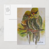 Frida Kahlo Painted Birds Briefkaart (Voorkant / Achterkant)