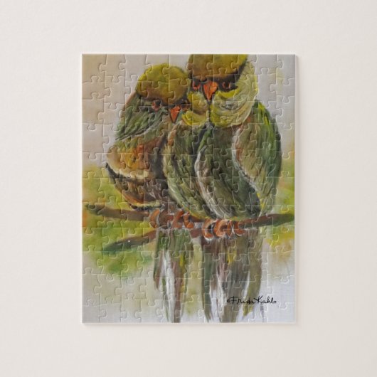 Frida Kahlo Painted Birds Legpuzzel (Verticaal)