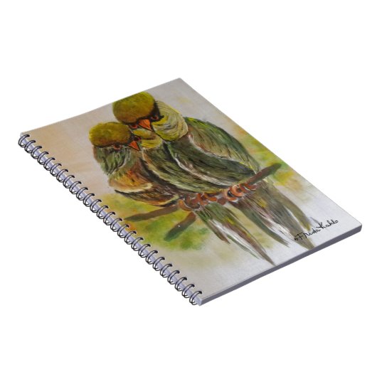 Frida Kahlo Painted Birds Notitieboek (Rechterzijde)