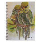 Frida Kahlo Painted Birds Notitieboek (Voorkant)
