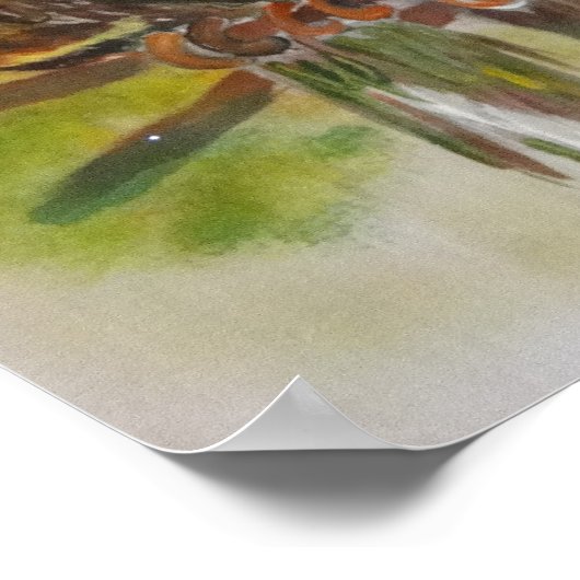 Frida Kahlo Painted Birds Poster (Hoek)