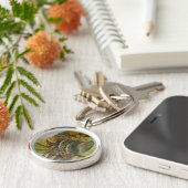 Frida Kahlo Painted Birds Sleutelhanger (Zijkant)