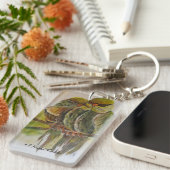 Frida Kahlo Painted Birds Sleutelhanger (Voorkant Rechts)