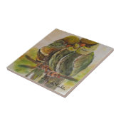 Frida Kahlo Painted Birds Tegeltje (Zijkant)