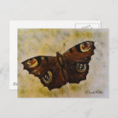 Frida Kahlo Painted Butterfly Briefkaart (Voorkant / Achterkant)