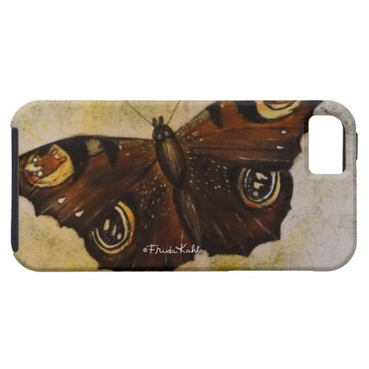 Frida Kahlo Painted Butterfly Case-Mate iPhone Case (Achterkant Horizontaal)