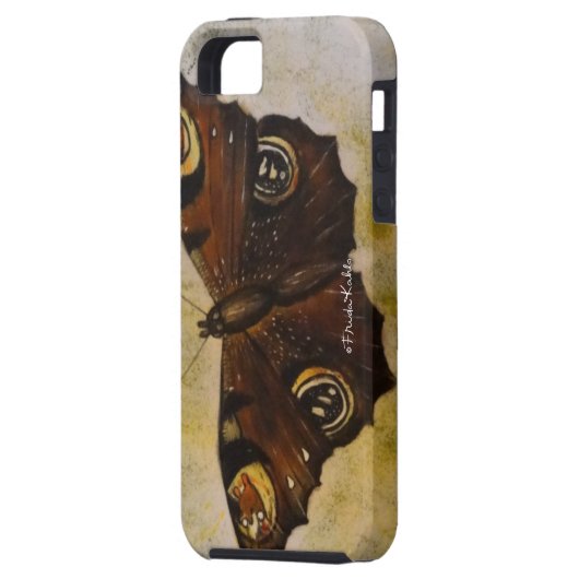 Frida Kahlo Painted Butterfly Case-Mate iPhone Case (Achterkant Links)