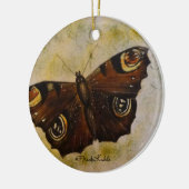 Frida Kahlo Painted Butterfly Keramisch Ornament (Links)