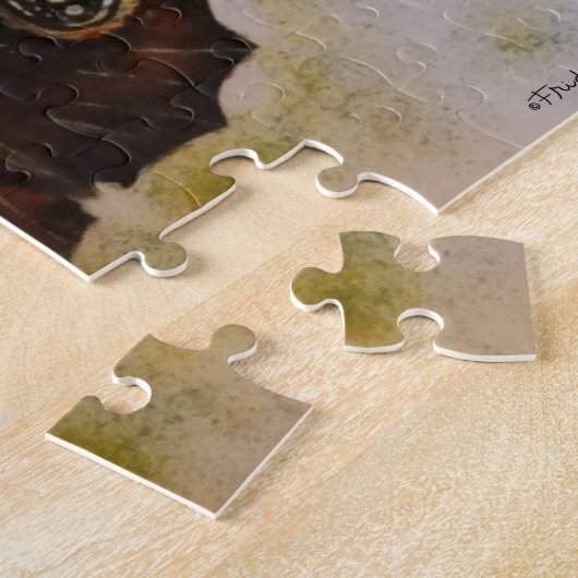 Frida Kahlo Painted Butterfly Legpuzzel (Zijkant)