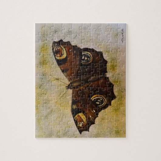 Frida Kahlo Painted Butterfly Legpuzzel (Verticaal)