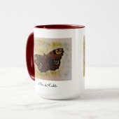 Frida Kahlo Painted Butterfly Mok (Voorkant links)