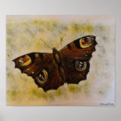 Frida Kahlo Painted Butterfly Poster (Voorkant)