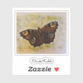 Frida Kahlo Painted Butterfly Sticker (Vel)