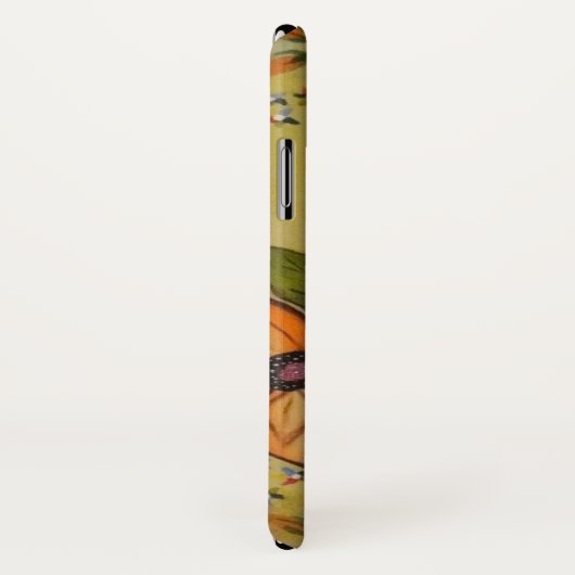 Frida Kahlo Painted Flores Case-Mate iPhone Case (Achterkant / rechts)