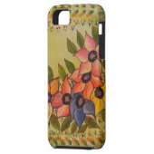 Frida Kahlo Painted Flores Case-Mate iPhone Case (Achterkant Links)