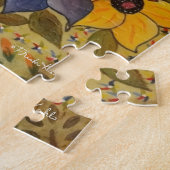 Frida Kahlo Painted Flores Legpuzzel (Zijkant)