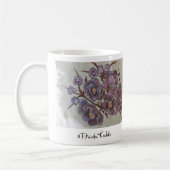 Frida Kahlo Painted Flowers Koffiemok (Links)