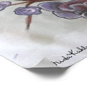 Frida Kahlo Painted Flowers Poster (Hoek)