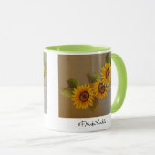 Frida Kahlo Painted Sunflower Mok (Voorkant rechts)