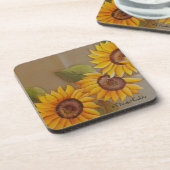 Frida Kahlo Painted Sunflower Onderzetter (Linkerzijde)