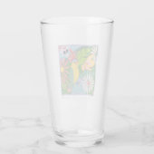 Frida Kahlo Parrot Graphic Glas (Achterkant)