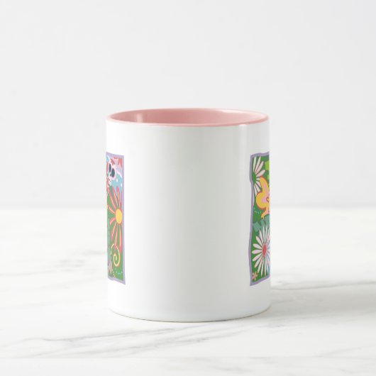 Frida Kahlo Parrot Graphic Mok (Midden)