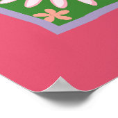 Frida Kahlo Parrot Graphic Poster (Hoek)