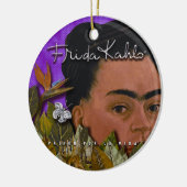 Frida Kahlo Pasion Por La Vida Keramisch Ornament (Links)
