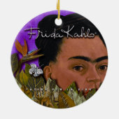 Frida Kahlo Pasion Por La Vida Keramisch Ornament (Achterkant)